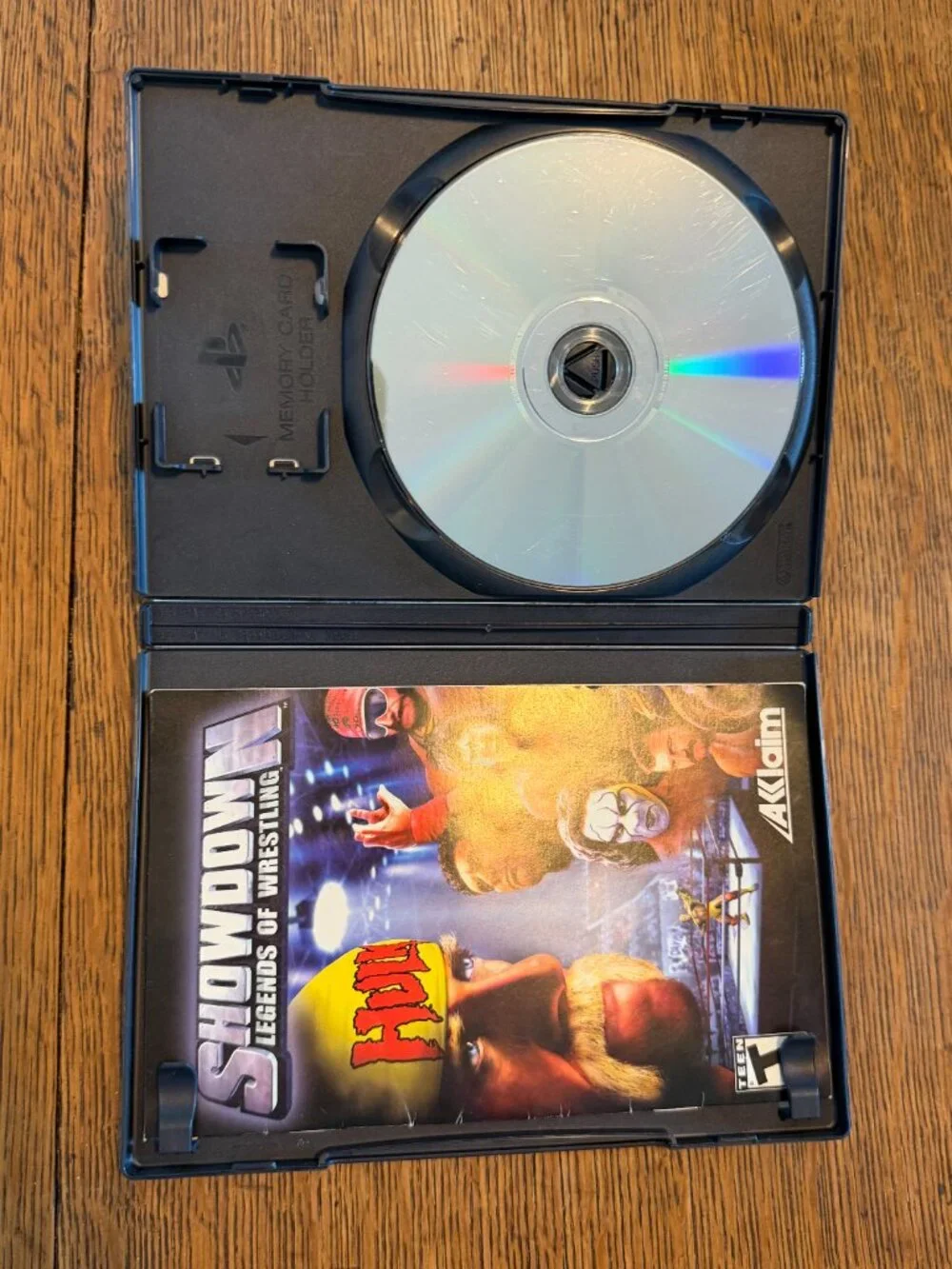 PS2 Showdown Legends of Wrestling Game